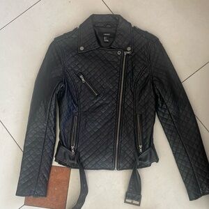 Moto leather (vinyl) jacket